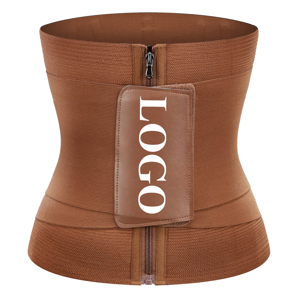 Wholesale fajas-colombianas- slim waist trainer belt plus size high elasticity tummy control waist cincher wrap shapewear corset